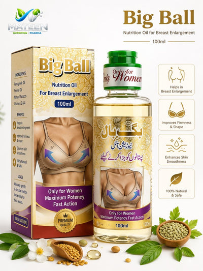 Big Ball – Natural Herbal Breast Firming & Toning Oil
